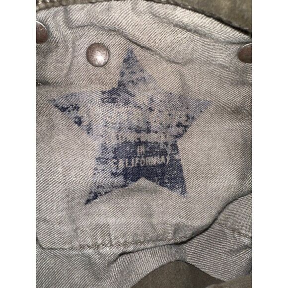 Adriano Goldschmied AG The Edie Mid-Rise Skinny Straight Jeans- Olive Green Size - Picture 12 of 15